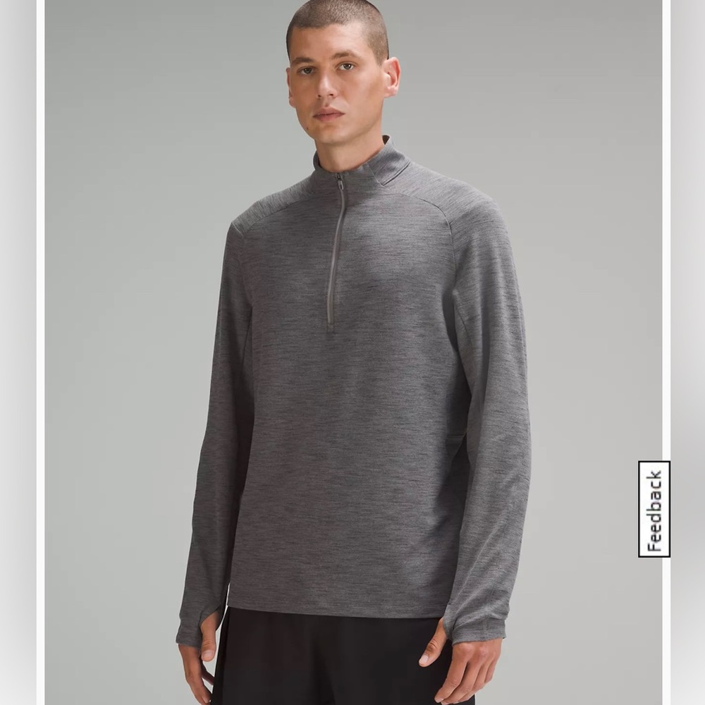 NWT Mens surge half zip